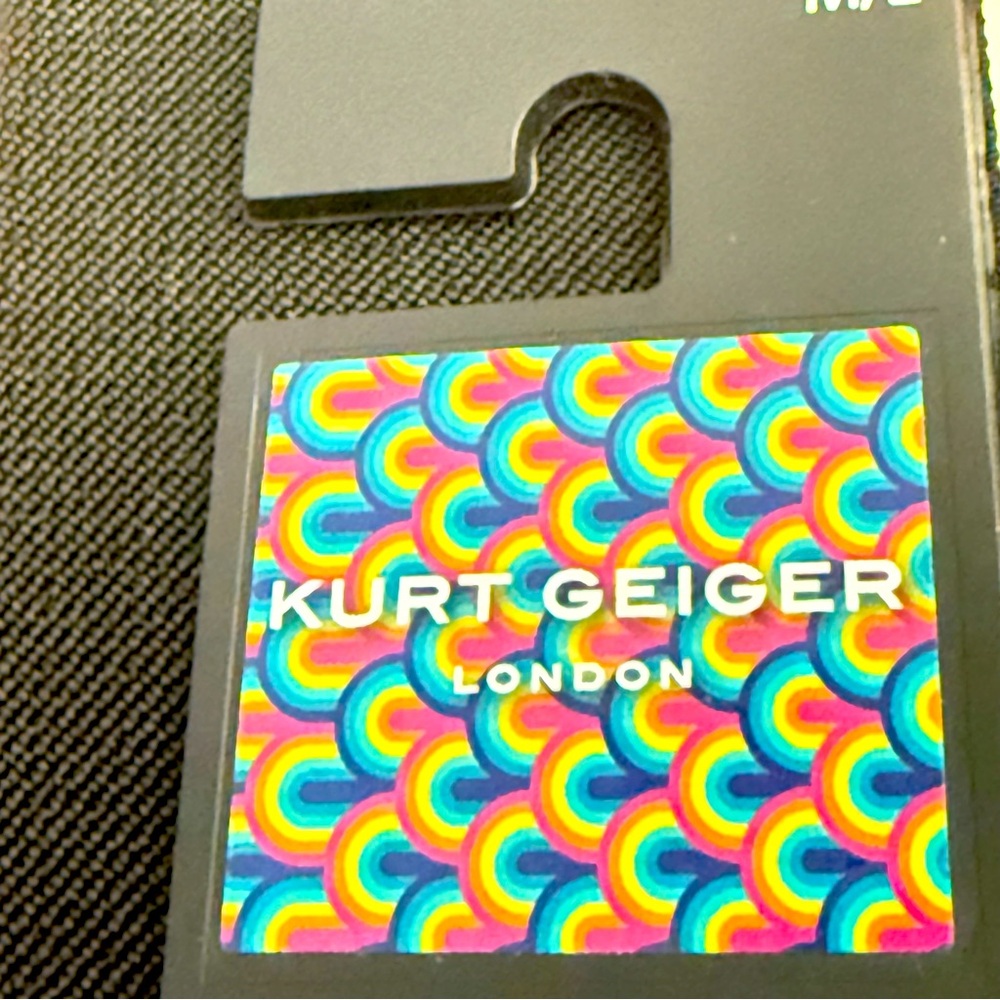 New Kurt Geiger London 2.55" Elastic Eagle Waist Belt - Picture 7 of 9